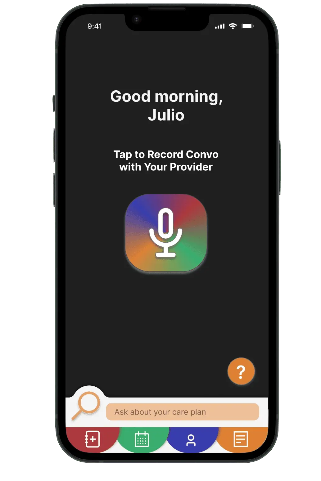 Recording medical conversation